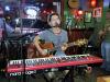 Amazing keyboardist Lennon showed his new skill playing guitar at Johnny’s.